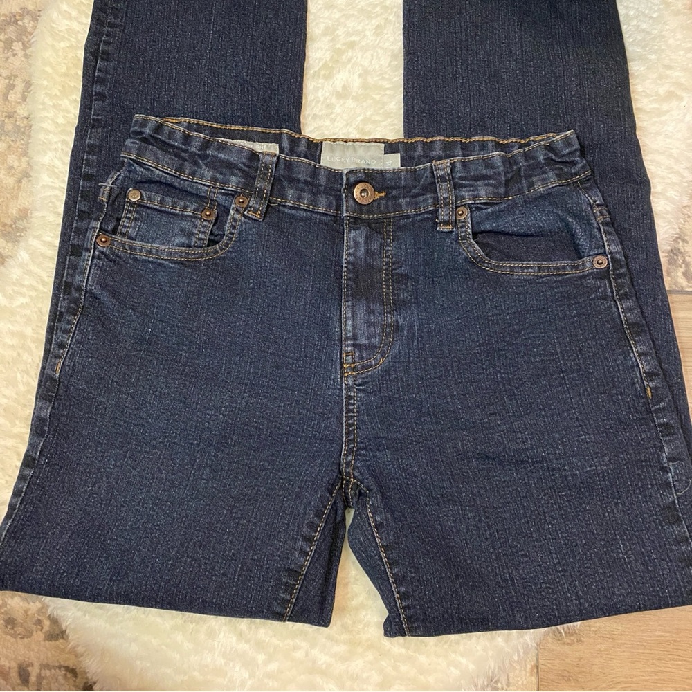 Lucky Brand Dark Blue Straight Leg Jeans